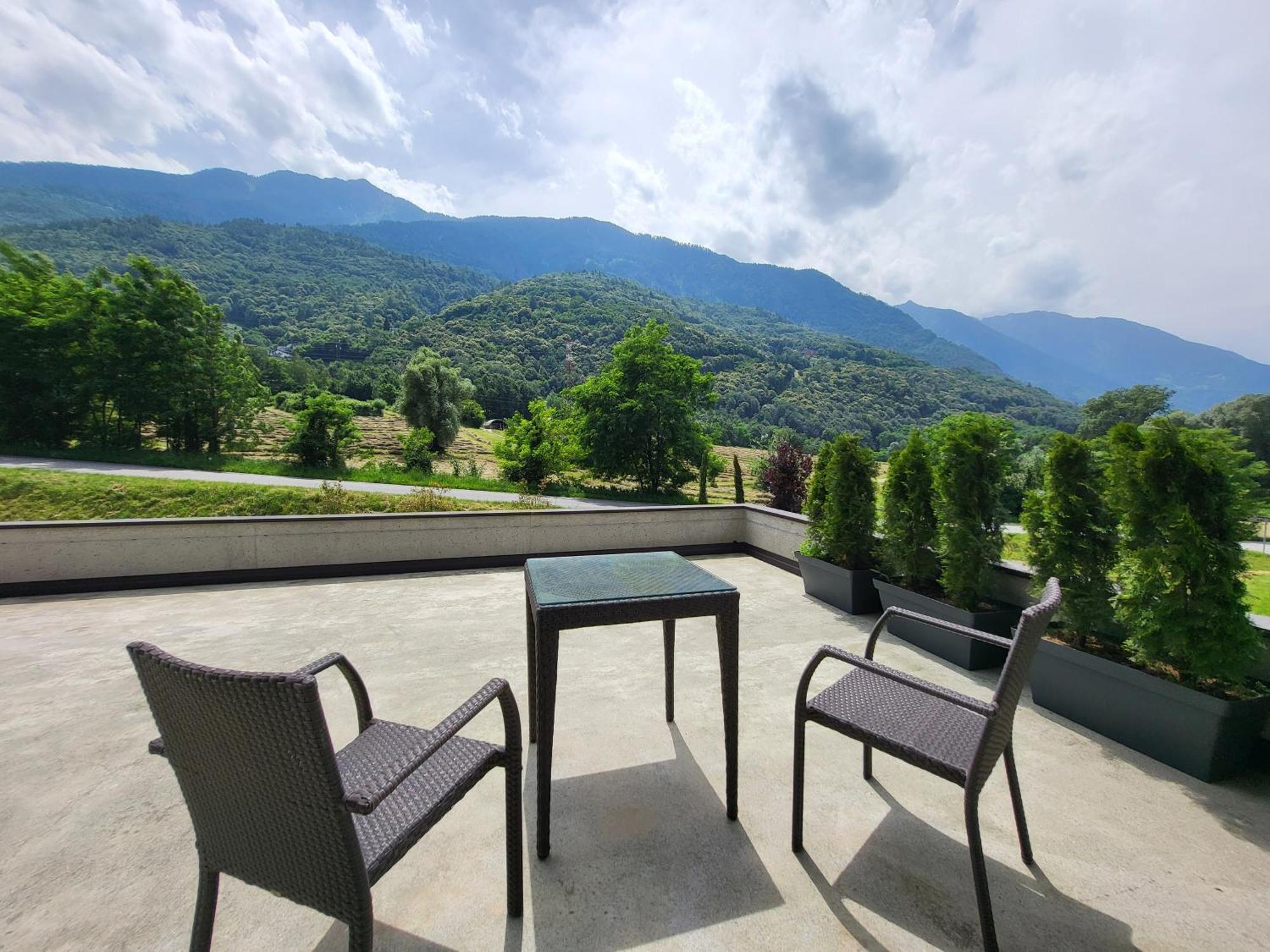 Agriturismo B&B Caffe E Vino Sondrio Exterior foto